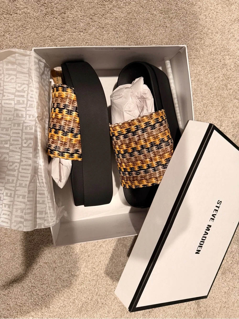 Steve Madden chunky platform